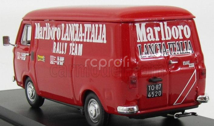 Rio-models Fiat 238 Van Assistenza Corse Lancia Rally Team 1970 1:43 Červená