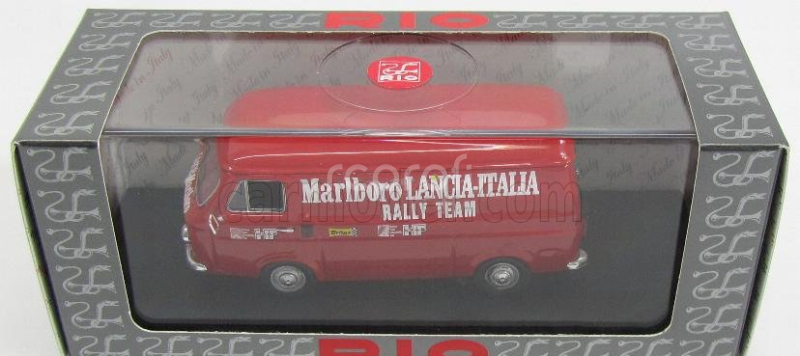 Rio-models Fiat 238 Van Assistenza Corse Lancia Rally Team 1970 1:43 Červená