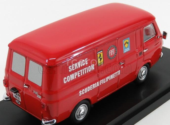 Rio-models Fiat 238 Van Assistenza Corse Scuderie Filipinetti 1970 1:43 Červená