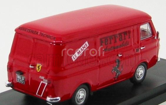 Rio-models Fiat 238 Van Assistenza Ferrari Automobili Le Mans 1977 1:43 Červená