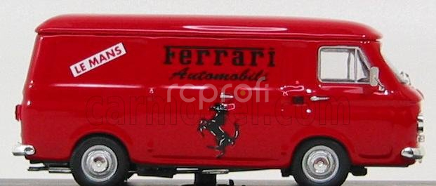 Rio-models Fiat 238 Van Assistenza Ferrari Automobili Le Mans 1977 1:43 Červená