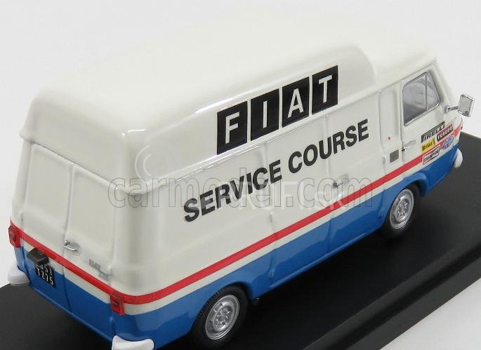 Rio-models Fiat 238 Van Assistenza Francúzsko Fiat Service Course 1971 1:43 Bielo-modrá