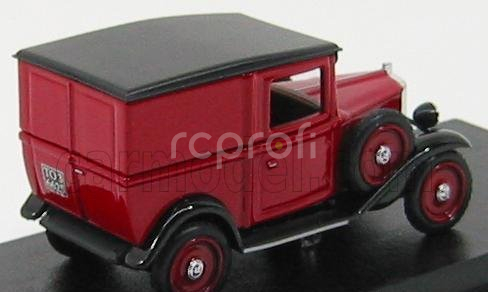 Rio-models Fiat 508 Balilla Van 1935 1:43 Červená čierna