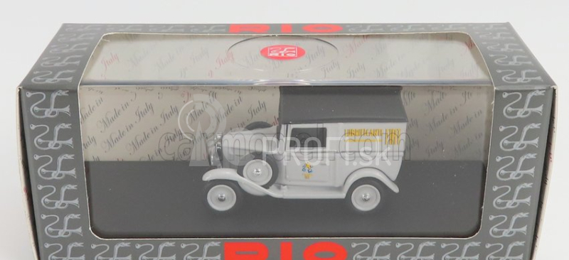 Rio-models Fiat 508 Balilla Van Fiat Lubrificanti 1935 1:43 sivá čierna