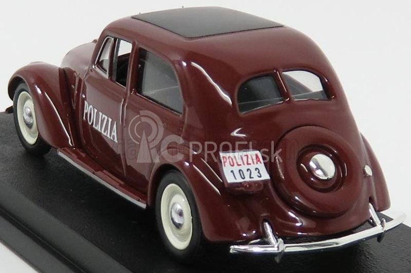 Rio-models Fiat 6c 1500 Polizia 1950 1:43 Bordeaux