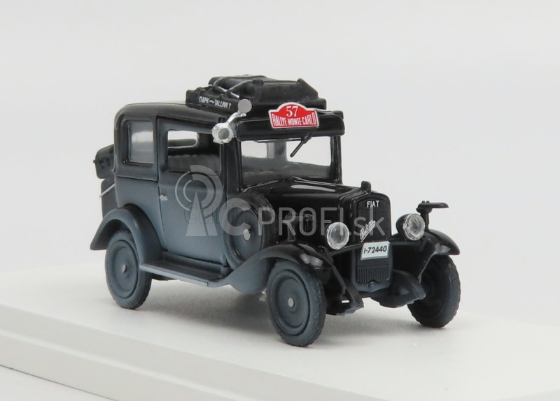 Rio-models Fiat Balilla N 57 Rally Montecarlo 1933 - Prince Leon Narischkine 1:43 Black