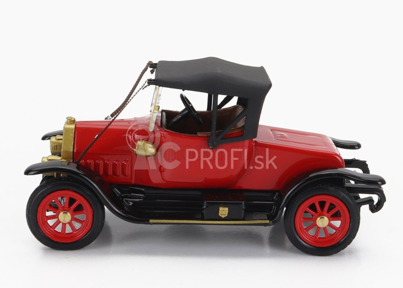 Rio-models Fiat Tipo 0 Spider Closed 1912 1:43 Červená čierna