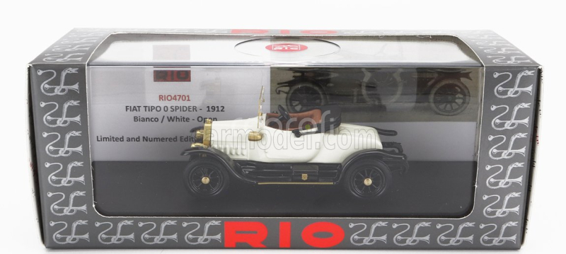 Rio-models Fiat Tipo 0 Spider Open 1912 1:43 Biela