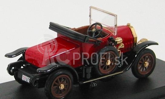 Rio-models Fiat Tipo Zero Spider 1912 1:43 červená čierna