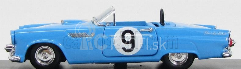 Rio-models Ford usa Thunderbird Cabriolet N 9 Sebring 1955 Scher - Davis 1:43 Light Blue