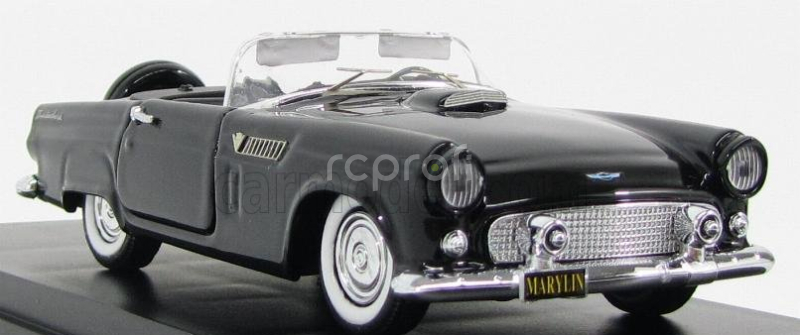 Rio-models Ford usa Thunderbird Spider 1956 Osobný automobil Marylin Monroe 1:43 čierna