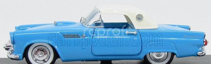 Rio-models Ford usa Thunderbird Spider Soft-top 1956 1:43 Light Blue White