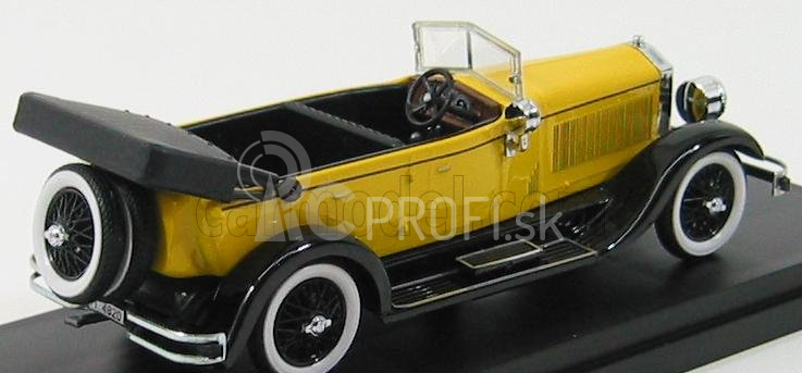 Rio-models Isotta fraschini 8a Spider 1924 1:43 žltá čierna