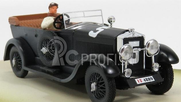 Rio-models Isotta fraschini Torpedo 8a Cabriolet N 5 Mille Miglia 1927 Maggi - Maserati - s obrázkom - 90. výročie Mille Miglia 1:43 Black