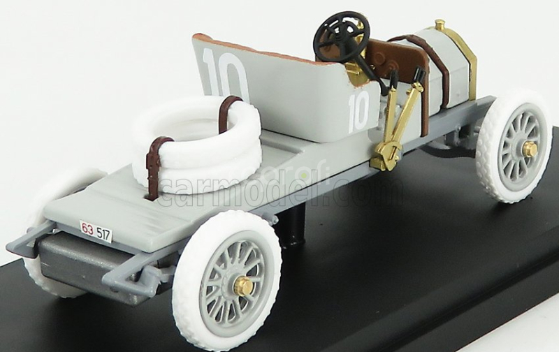 Rio-models Itala 35/40 Hp N 10 2nd Targa Florio 1906 E.graziani 1:43 Grey