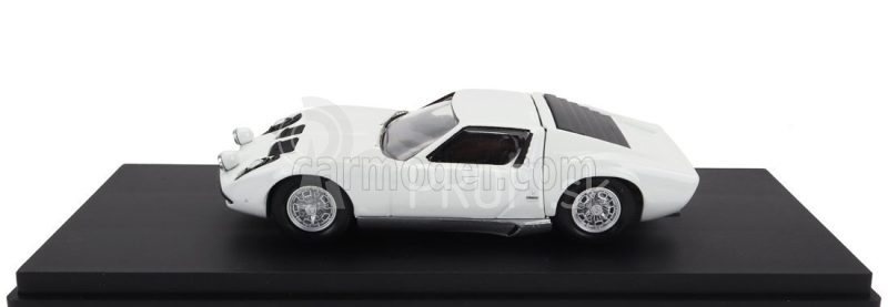 Rio-models Lamborghini Miura P400 1967 - Osobné auto Johnny Hallyday 1:43 Biela