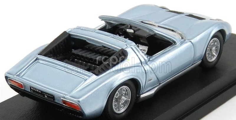 Rio-models Lamborghini Miura Roadster Bertone Single Sample Bruxels Motor Show 1968 1:43 Modrá