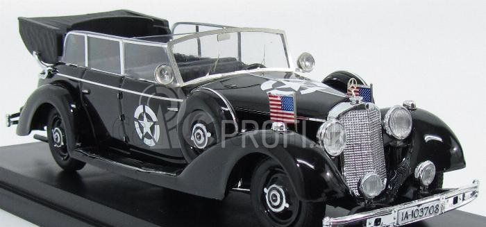 Rio-models Mercedes Benz 770k Spider Dachau máj 1945 1:43 čierna