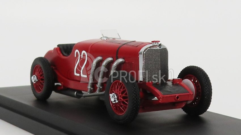 Rio-models Mercedes benz F1 Ssk 7.1l S6 Supercharged Spider N 22 Monza Gp 1931 B.ivanoski - H.stoffel 1:43 Červená