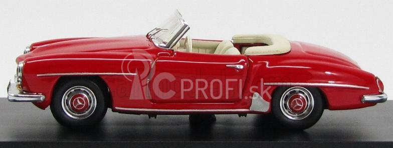 Rio-models Mercedes Benz Sl-class 190sl Spider 1955 1:43 Červená