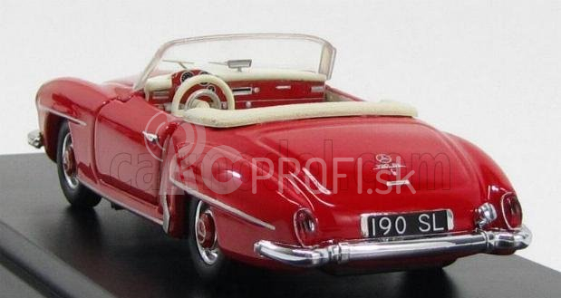 Rio-models Mercedes Benz Sl-class 190sl Spider 1955 1:43 Červená