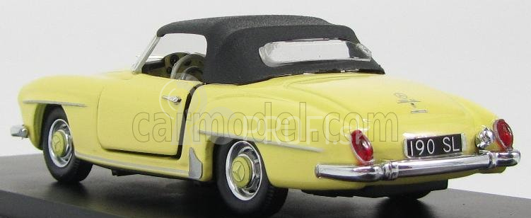 Rio-models Mercedes Benz Sl-class 190sl (w121) Spider Closed 1955 1:43 Cream Black