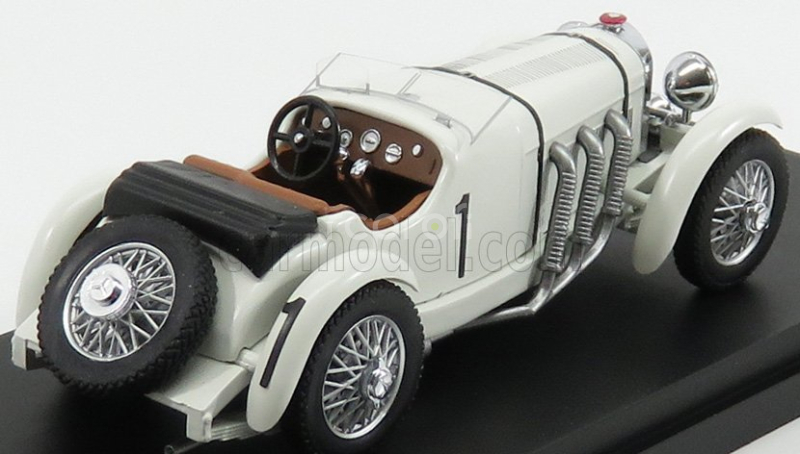 Rio-models Mercedes benz Ssk 7.1l Spider N 1 24h Le Mans 1932 M.foucret - P.foucret 1:43 Biela