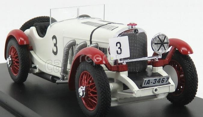 Rio-models Mercedes benz Ssk N 3 Winner Irish Gp 1930 R.caracciola 1:43 White Bordeaux