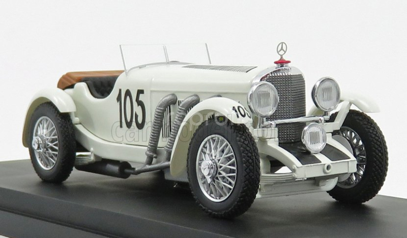 Rio-models Mercedes Benz Ssk Spider N 105 Mille Miglia 1931 F.maino - E.strazza 1:43 Biela