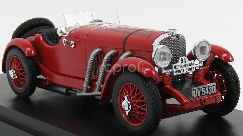 Rio-models Mercedes Benz Ssk Spider N 91 76th Rally Montecarlo 1930 Howey 1:43 Červená