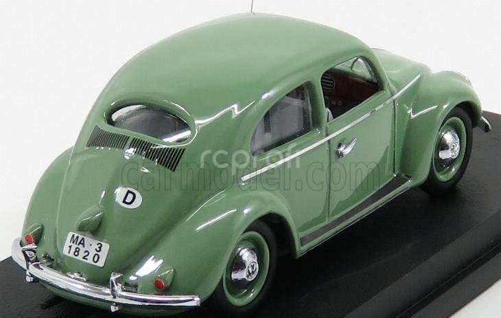 Rio-models Volkswagen Beetle Maggiolino 1200 De Luxe 1953 1:43 Zelená