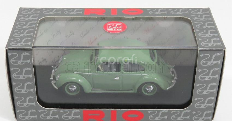 Rio-models Volkswagen Beetle Maggiolino 1200 De Luxe 1953 1:43 Zelená