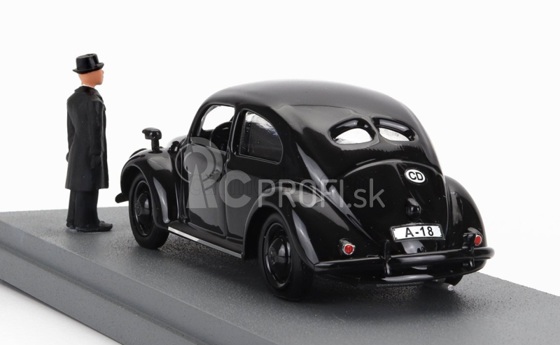 Rio-models Volkswagen Beetle Maggiolino 1939 - Osobný automobil generála Ošimu - Wwii 1:43 Black