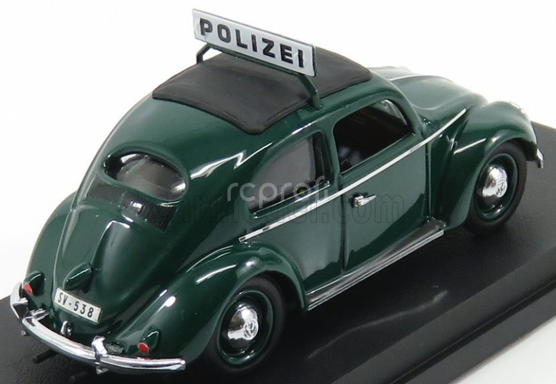 Rio-models Volkswagen Beetle Maggiolino Polizei 1953 1:43 čierna