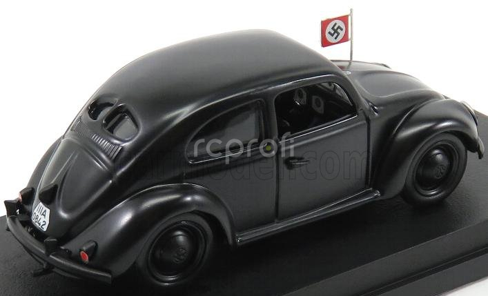 Rio-models Volkswagen Beetle Maggiolino Ss Gestapo 1945 Police Military 1:43 Black