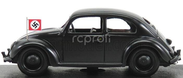 Rio-models Volkswagen Beetle Maggiolino Ss Gestapo 1945 Police Military 1:43 Black