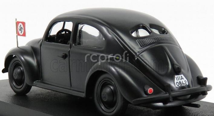 Rio-models Volkswagen Beetle Maggiolino Ss Gestapo 1945 Police Military 1:43 Black