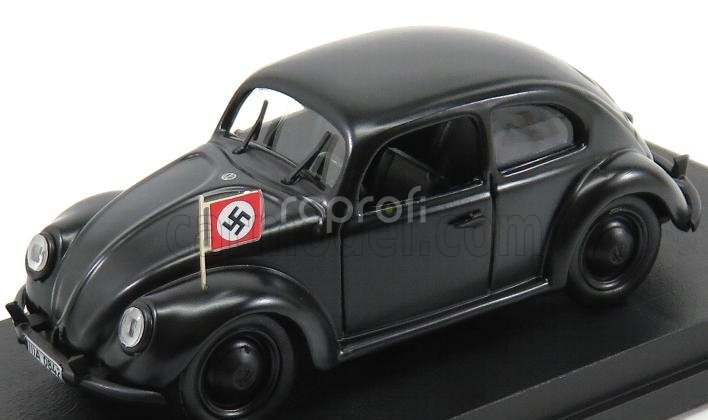 Rio-models Volkswagen Beetle Maggiolino Ss Gestapo 1945 Police Military 1:43 Black