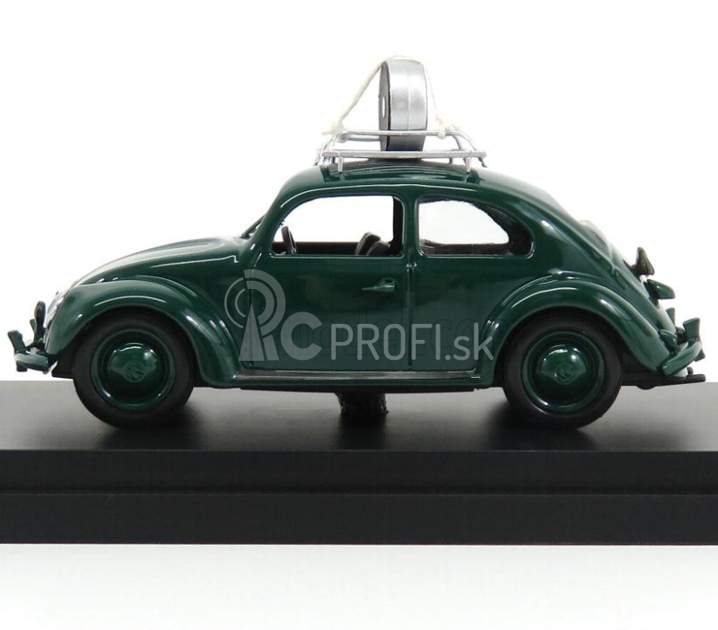 Rio-models Volkswagen Beetle Maggiolino Wiesbaden Police Speed Control 1957 1:43 čierna