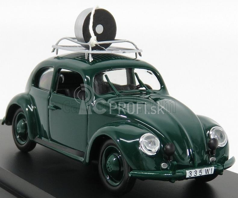 Rio-models Volkswagen Beetle Maggiolino Wiesbaden Police Speed Control 1957 1:43 čierna