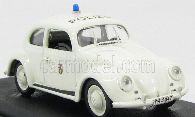 Rio-models Volkswagen Beetle Polizei 1953 1:43 Biela