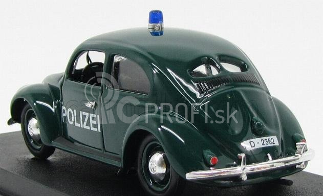 Rio-models Volkswagen Beetle Polizei Police 1953 1:43 Zelená