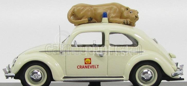 Rio-models Volkswagen Beetle Shell Cranevelt Zoo Di Arnhem Holandsko 1965 - S levom 1:43 Svetlosivá