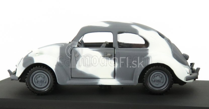 Rio-models Volkswagen Kdf Wehrmacht zima 1941 s figúrkami 1:43 Vojenská sivá biela