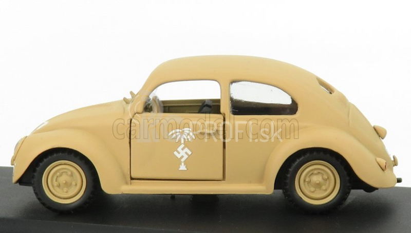 Rio-models Volkswagen Kommandeur Africa Korps 1941 S figúrkami 1:43 Vojenský Písek