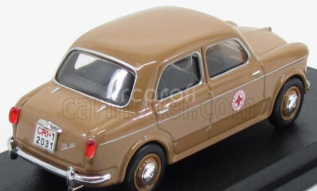 Rio-modely Fiat 1100/103 Croce Rossa Italiana C.r.i. Ambulanza 1956 1:43 Cream