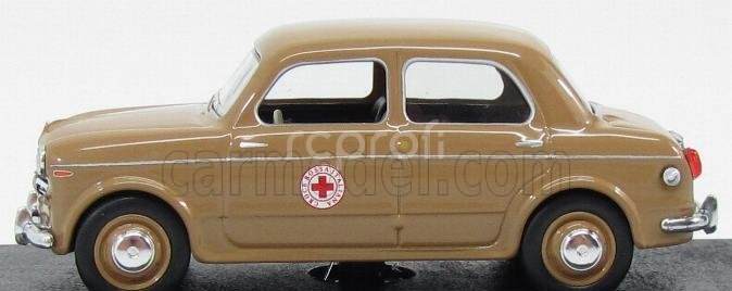 Rio-modely Fiat 1100/103 Croce Rossa Italiana C.r.i. Ambulanza 1956 1:43 Cream