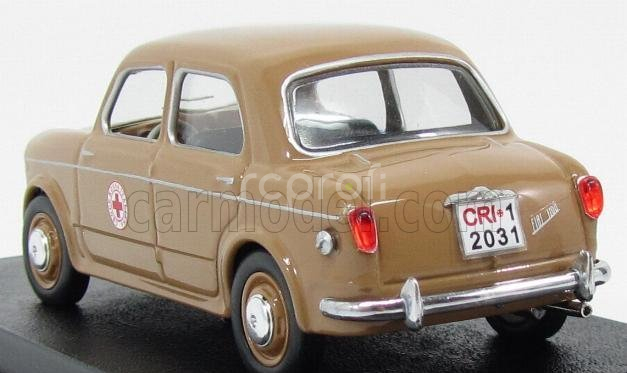 Rio-modely Fiat 1100/103 Croce Rossa Italiana C.r.i. Ambulanza 1956 1:43 Cream