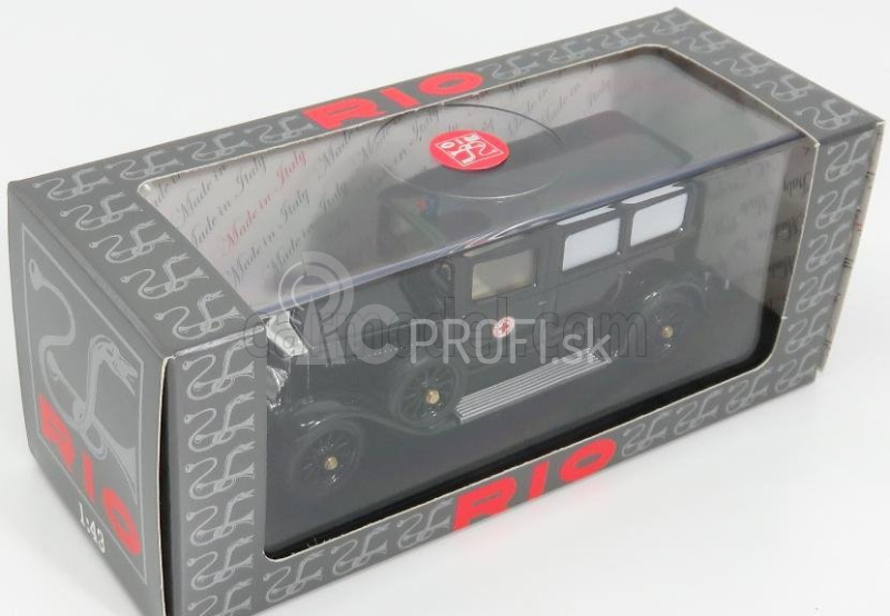 Rio-modely Fiat 519 C.r.i. Croce Rossa Italiana 1932 1:43 čierna