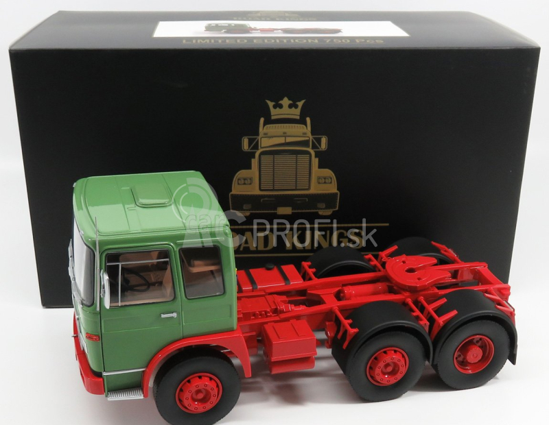 Road-kings MAN 16304 F7 ťahač 1972 1:18 zelená červená